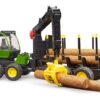 Ciągnik leśny John Deere 1210E - Bruder 2133