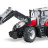 Ciągnik Steyr 6300 Terrus CVT + ładowacz czołowy - Bruder 3181