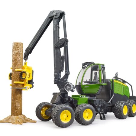 Harwester John Deere 1270G z kłodą - Bruder 2135