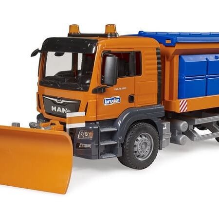 Bruder 3785 MAN TGS z pługiem śnieżnym