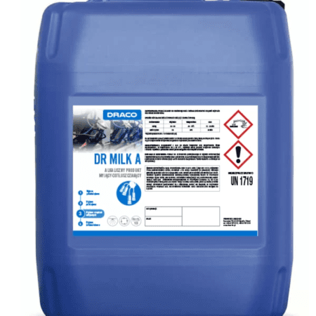 DR MILK A-Des  Zasada 25kg  Płyn do mycia dojarek