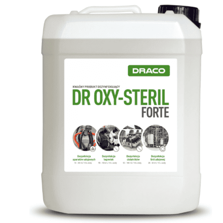 OXY-STERIL FORTE DEZYNFEKCJA  APARATÓW UDOJOWYCH   I POCHODNYCH  10KG