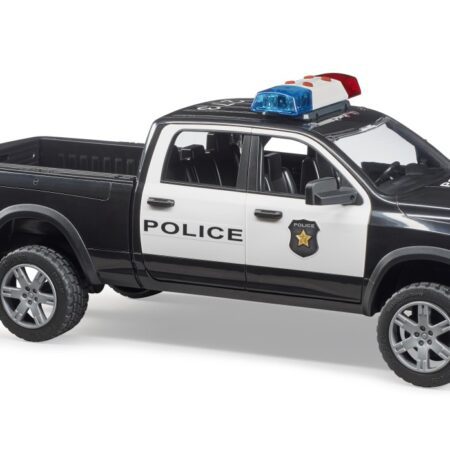 RAM 2500 Policja Pickup z policjantem BRUDER 02505