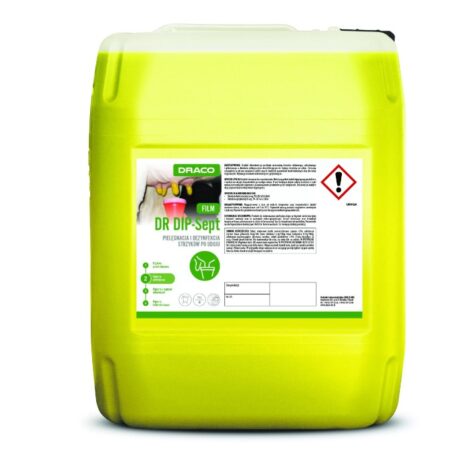 DEZYNFEKCJA STRZYKÓW PO UDOJU DIP-SEPT Film Draco 10Kg