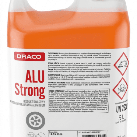 Kwas do mycia Aluminium Alu Strong  5l  Draco    mycie i wytrawianie