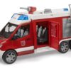 Mercedes Benz Sprinter straż pożarna z armatką  BRUDER 02680